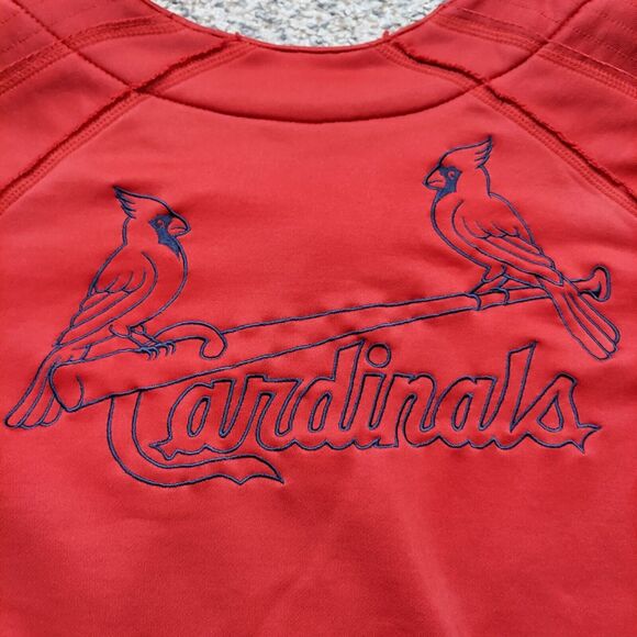 Nike Team MLB St Louis Cardinals Baseball Jersey Youth Size XL Red Embroidered - Picture 5 of 7